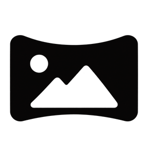An icon showing a panoramic view of mountains and a sun
