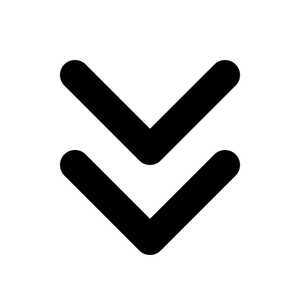 Two arrows in a chevron style pointing up